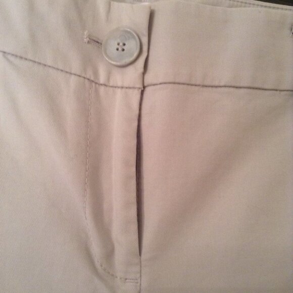 Ann Taylor Loft Julie Beige Pants Slacks Trouser - Picture 3 of 6